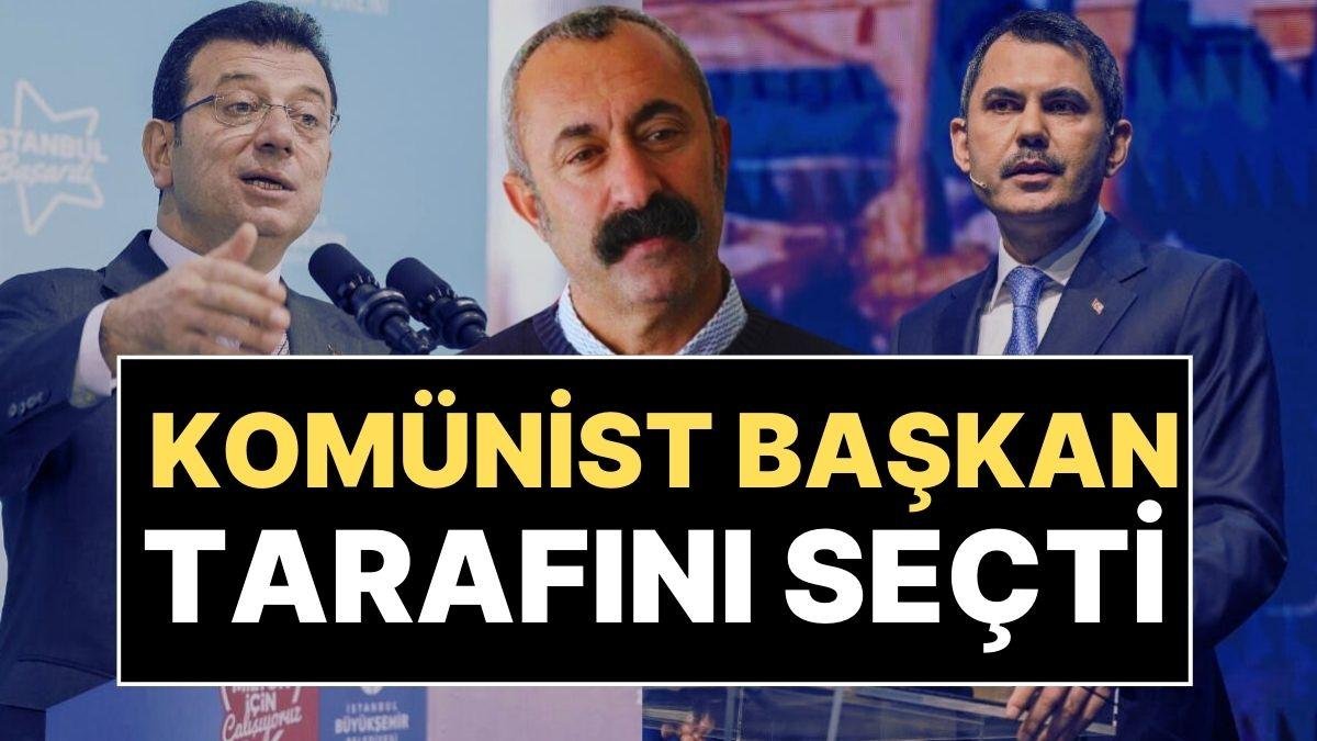 Komünist Başkan Fatih Mehmet Maçoğlu, İstanbul’da Desteklediği Adayı Açıkladı!