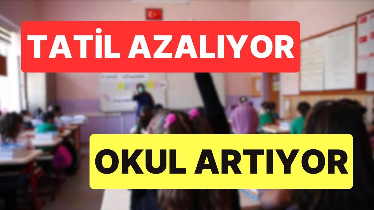 MEB’den Tatil Kararı İddiası: Tatil Süresi Azalacak, Okul Süresi Artacak