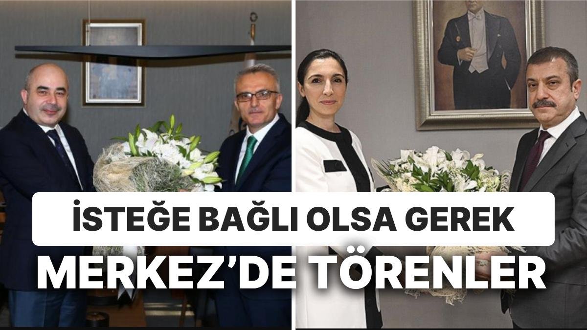 Merkez Bankası’nda Devir Teslim Töreni: Hafize Gaye Erkan, Fatih Karahan ila Görüntü Vermedi