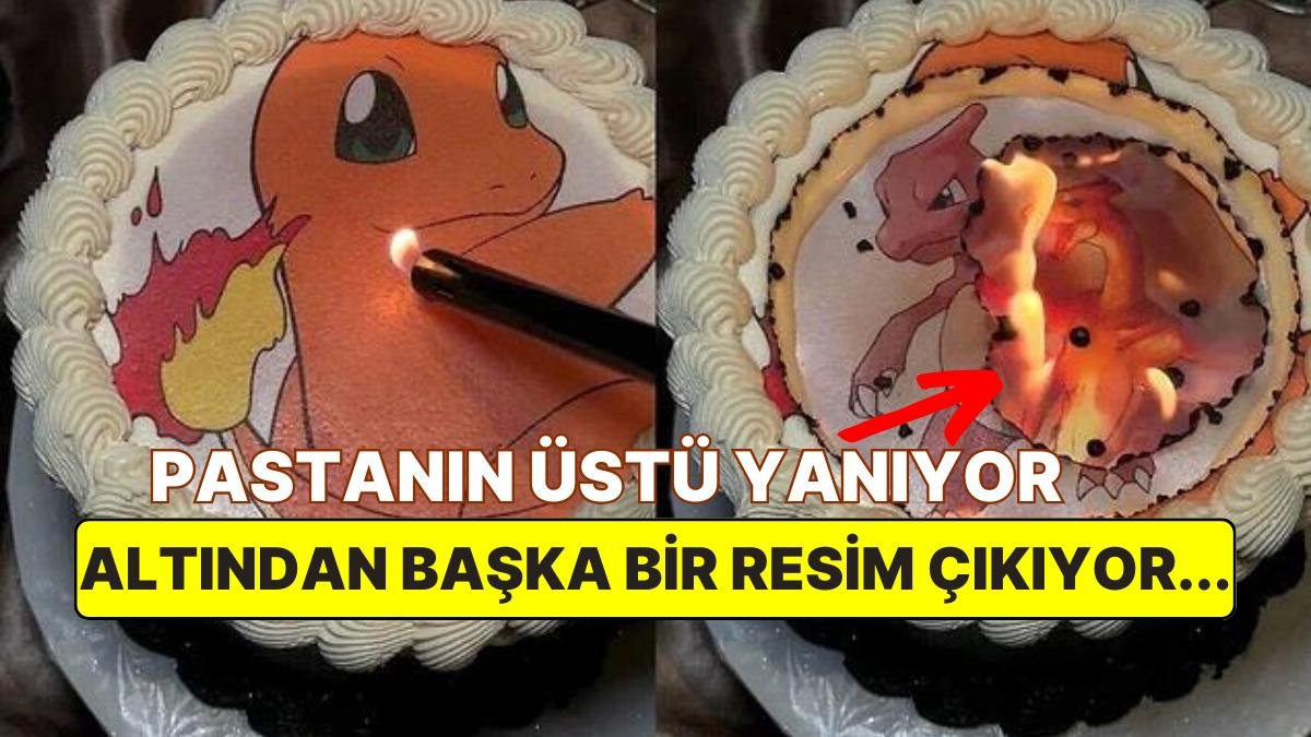 Mumlar Tarihe Karışıyor! Ateşe Değdiğinde Yanan Kek Trendi TikTok’u Kasıp Kavurdu