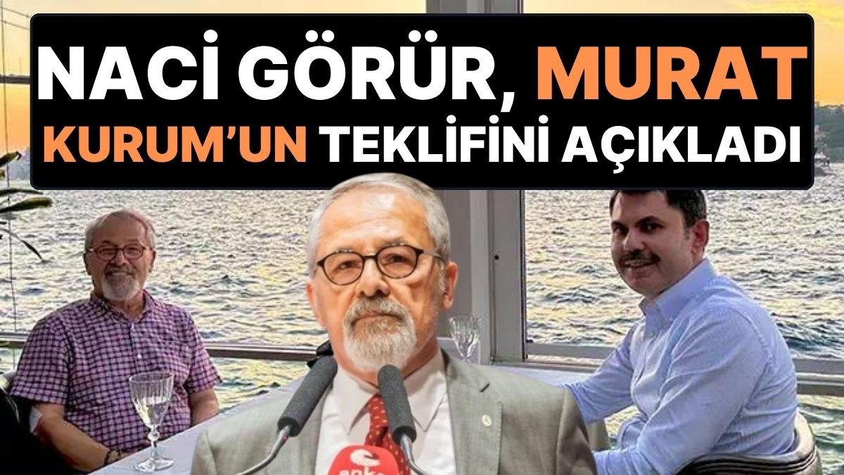 Murat Kurum’dan Deprem Uzmanı Naci Görür’e Teklif Gitti: Canlı Yayında Açıkladı!