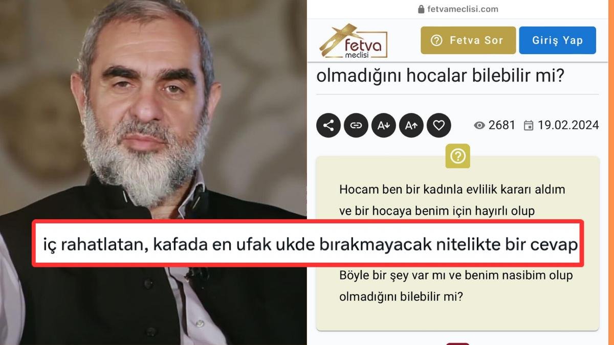 Nurettin Yıldız’ın “Evleneceğim Kişi Hayırlı mı?” Sorusuna Verdiği Yanıt Gündem Oldu!