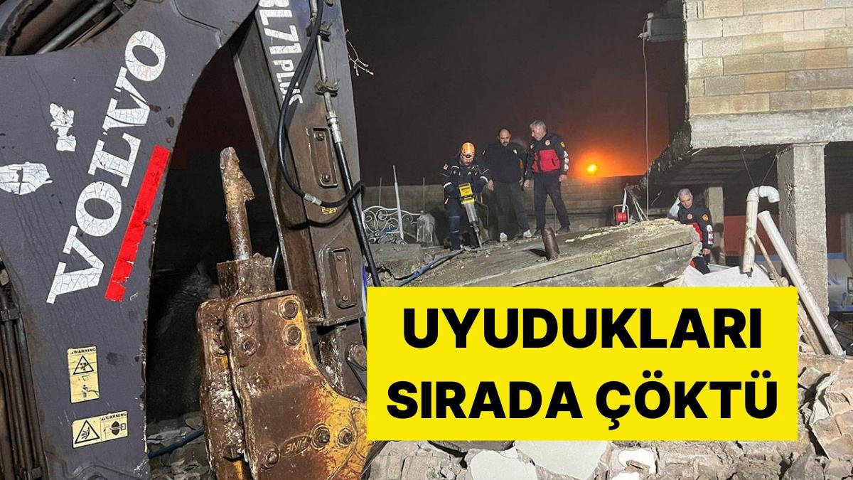 Şanlıurfa’da Misafirliğe Gittikleri Ev Çöktü: 2 Ölü, 8 Yaralı