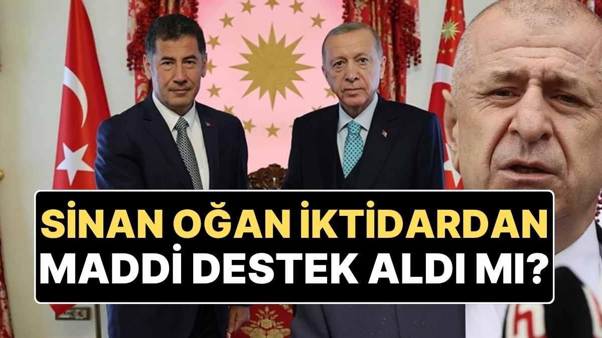 Ümit Özdağ’dan “Sinan Oğan, İktidardan Maddi Destek Aldı mı?” Sorusuna Yanıt