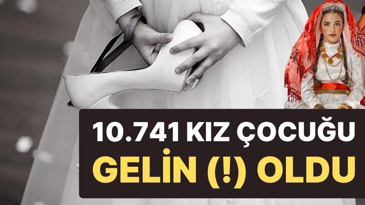 Veriler TÜİK’ten: 2023 Yılında Türkiye’de 10.741 Kız Çocuğu Evlendirildi!