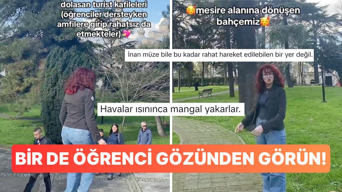 Ziyarete Açılan İstanbul Üniversitesi’nde Son Durumu Okulun Öğrencisi Görüntüledi