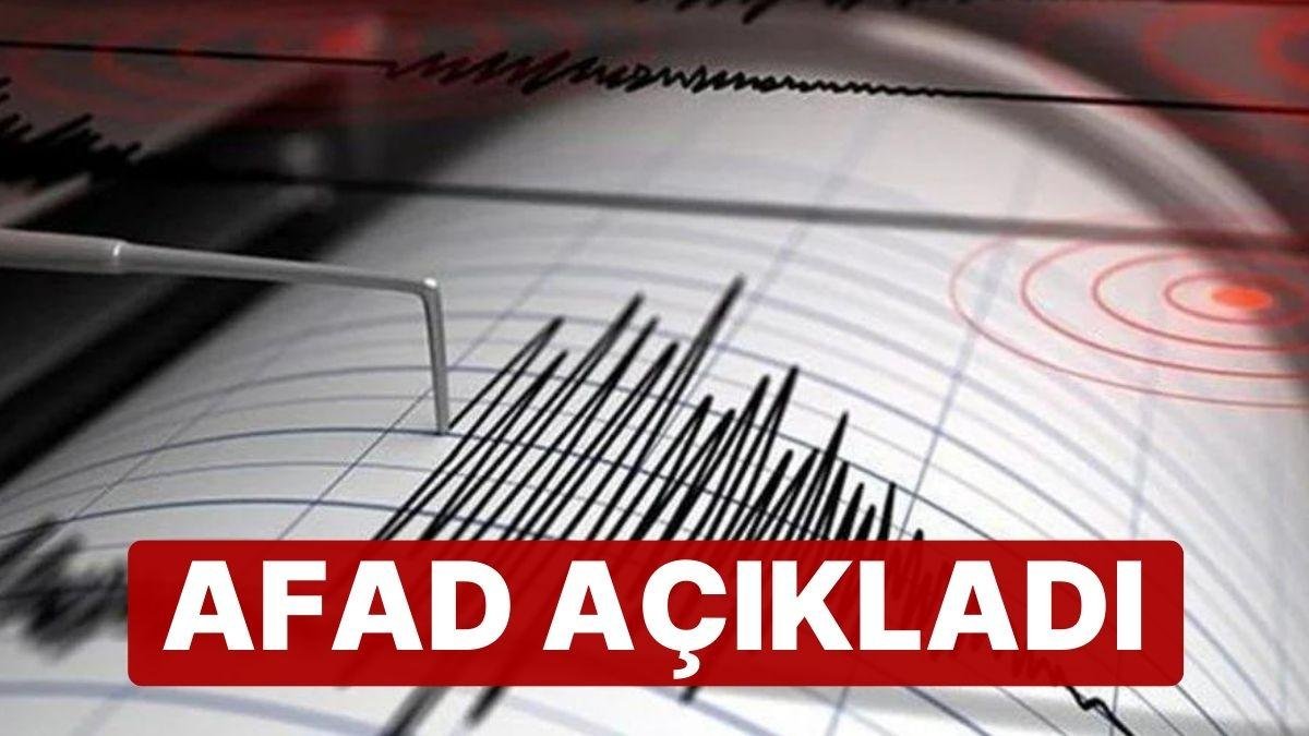 AFAD Açıkladı: Adana’da 4,0 Büyüklüğünde Deprem