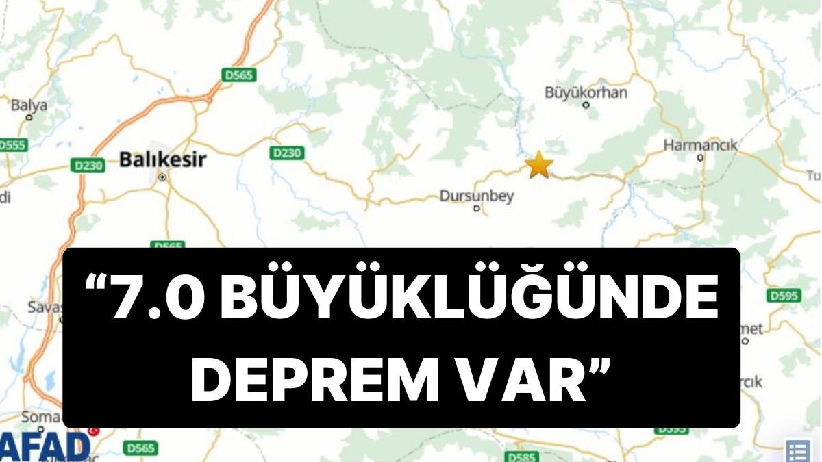 Balıkesir’deki Deprem Sonrası Naci Görür’den Uyarı: “Daha Önce 7.0 Büyüklüğünde Deprem Oldu”