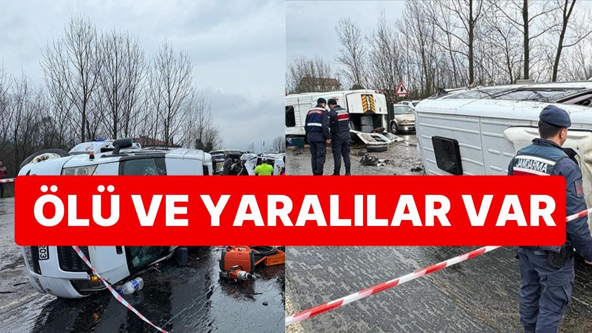 Bartın’da Feci Kaza: İşçi Servisleri Çarpıştı
