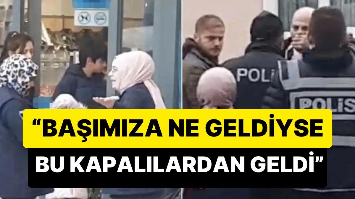 ‘Başımıza Ne Geldiyse Bu Kapalılardan Geldi’ Diyen Kişi Polisi Tehdit Etti: ‘Hakkari’ye Sürdürürüm’