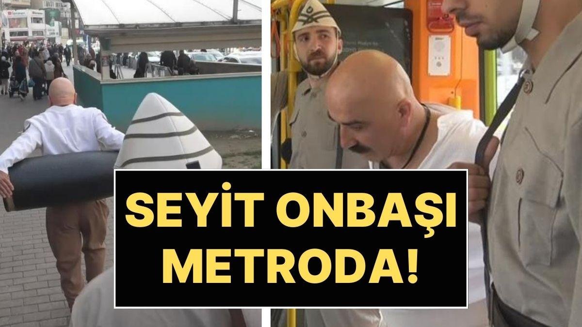 Bursa’da Çanakkale Anması: Seyit Onbaşı Top Mermisiyle Metroya Bindi