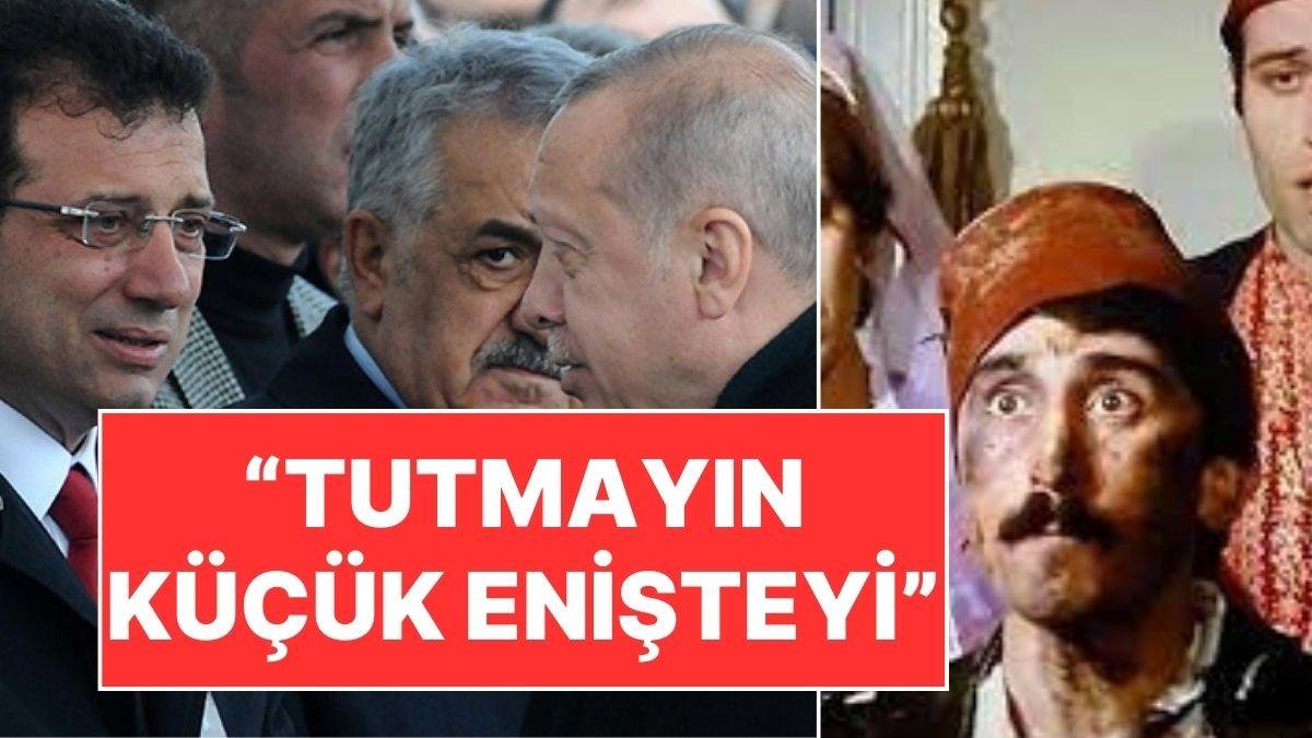 Cumhurbaşkanı Erdoğan’dan İmamoğlu’na Yeşilçam Göndermeli Eleştiri: “Tutmayın Küçük Enişteyi”