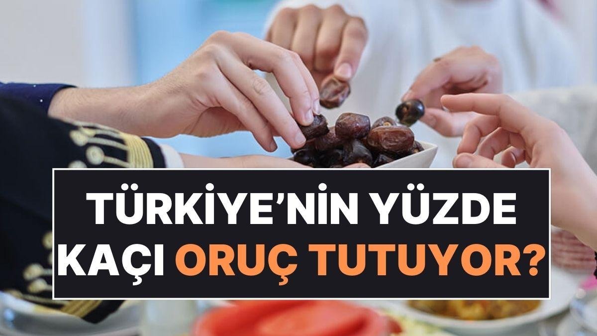 Dindarlık Araştırması: Türkiye’nin Yüzde Kaçı Ramazanda Oruç Tutuyor?