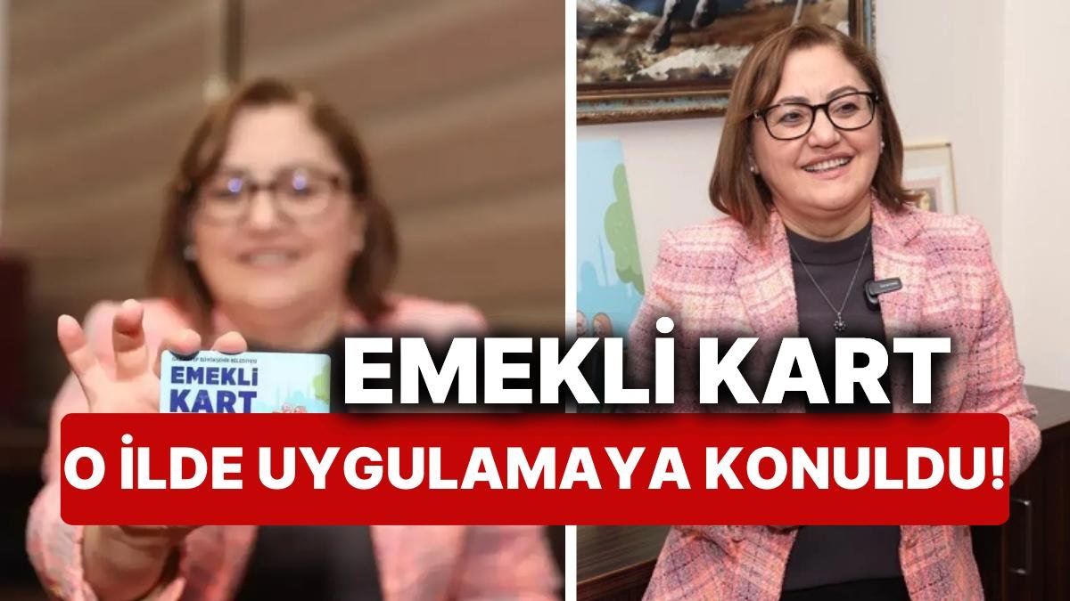 Emekli Kart Uygulamaya Konuldu! İlk Kez O İlde 65 Yaş Üstü ‘Emekli Kart’ ile İndirimlerden Yararlanacak!