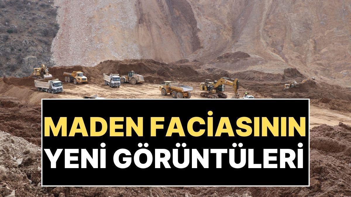 İliç’teki Maden Ocağı Faciasına İlişkin Yeni Görüntüler Ortaya Çıktı!