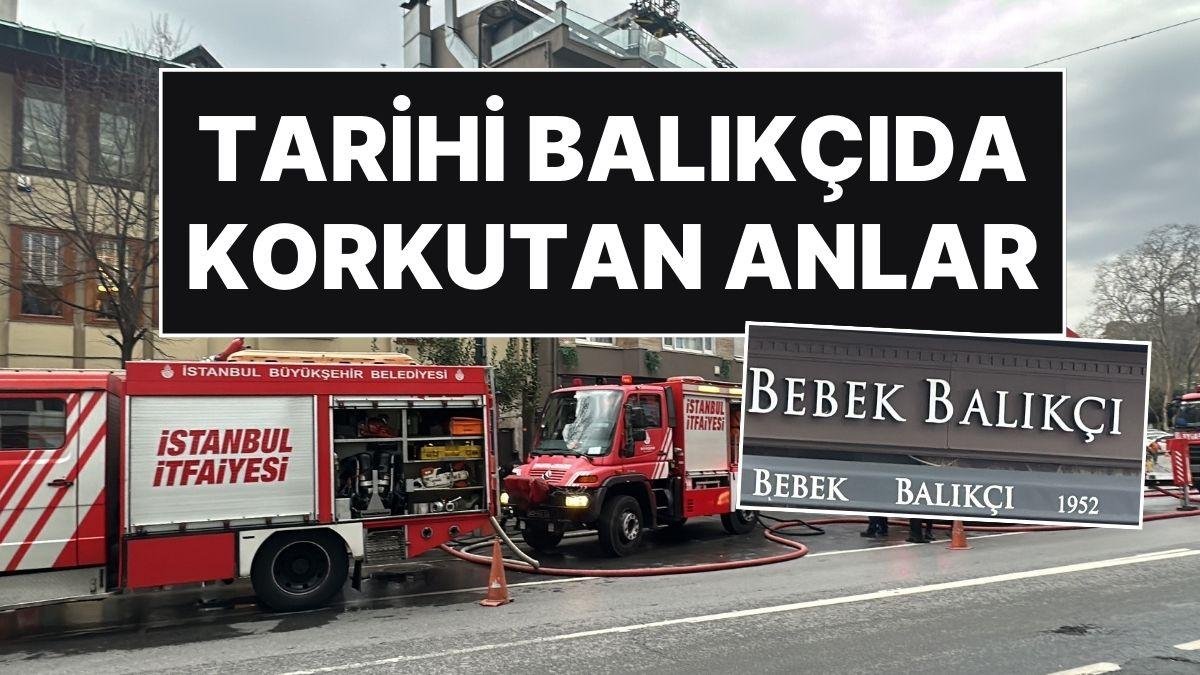 İstanbul’un Ünlü Balık Restoranında Yangın: ‘Tarihi Bebek Balıkçı’da Korkutan Anlar!