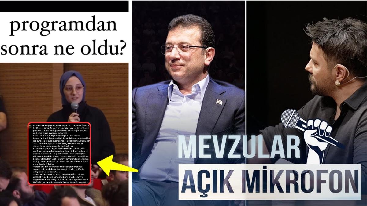 Mevzular Açık Mikrofon’da Ekrem İmamoğlu’ndan Yardım İstedi! Dr. Hilal Polat Programdan Sonra Olanları Anlattı