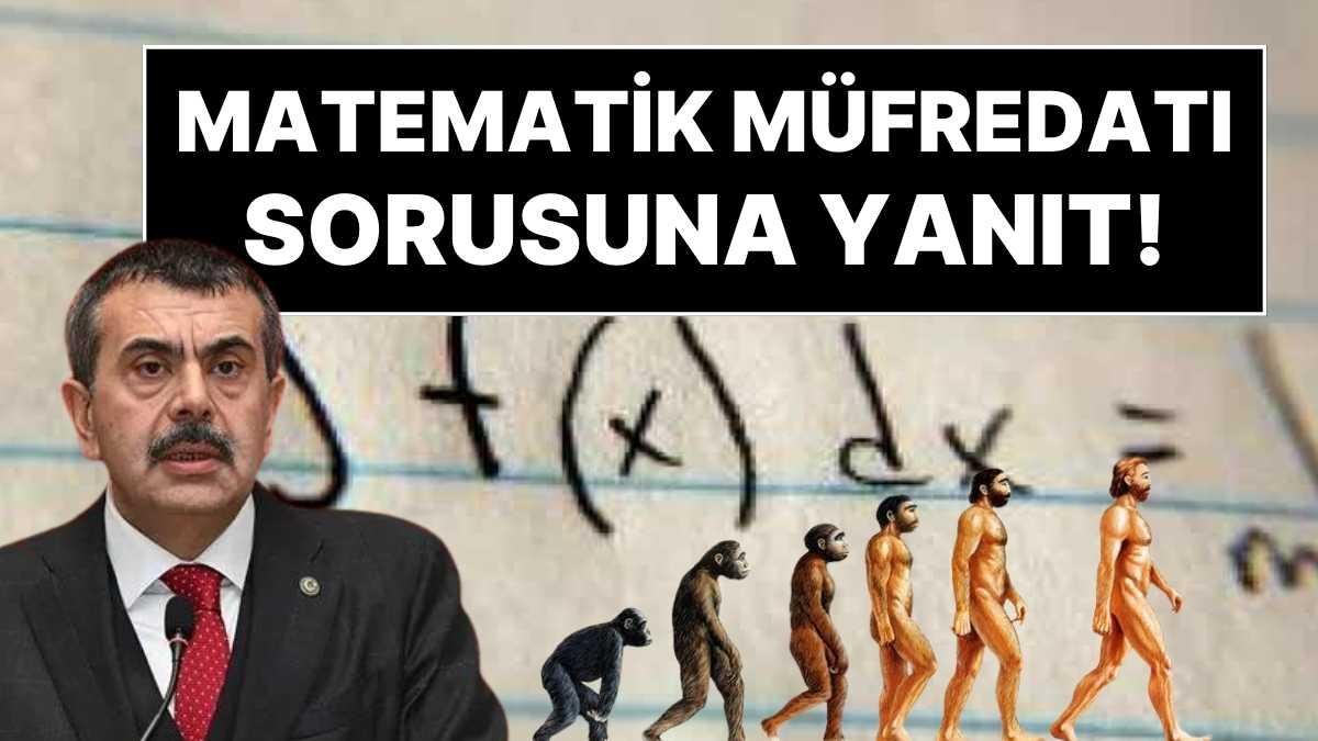 Milli Eğitim Bakanı Tekin’den Matematik Müfredatı Açıklaması: “Seyreltmeler Olacak”