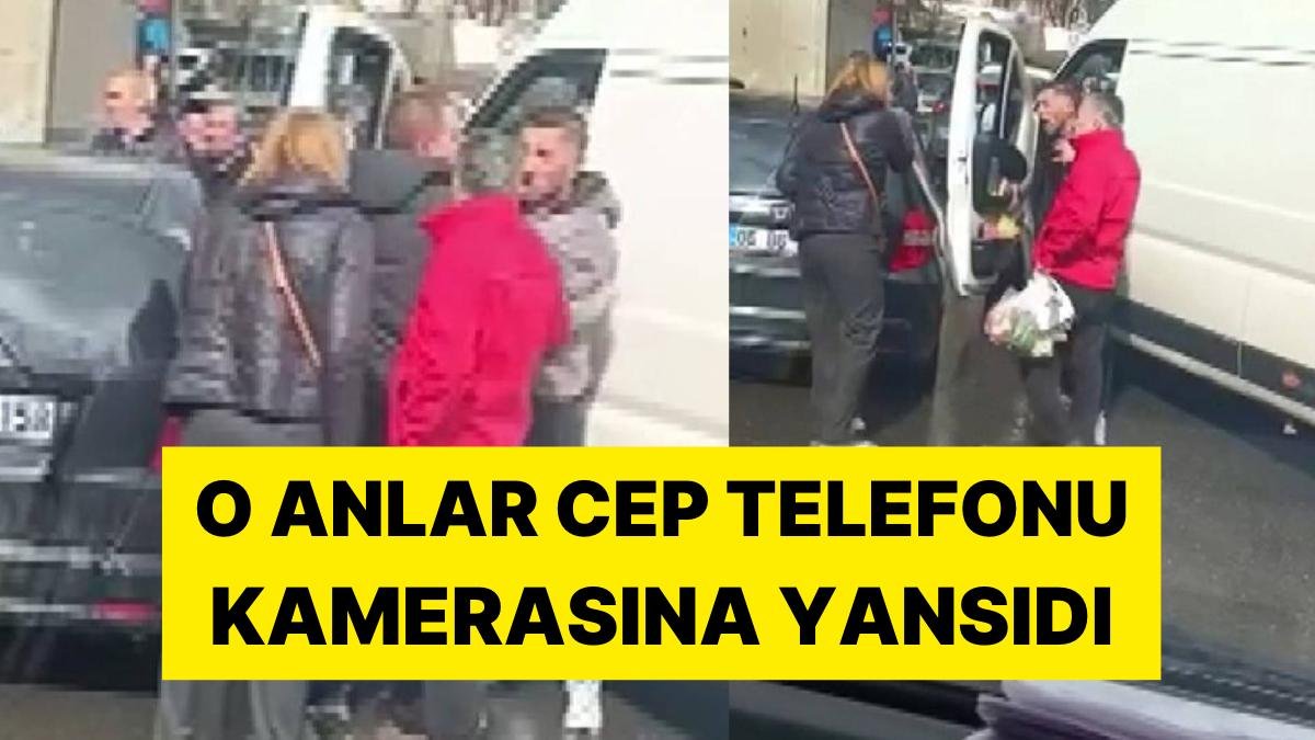Minibüs Şoförü Tartıştığı Kadın Sürücüyü Darbetti: O Anlar Cep Telefonu Kamerasına Yansıdı
