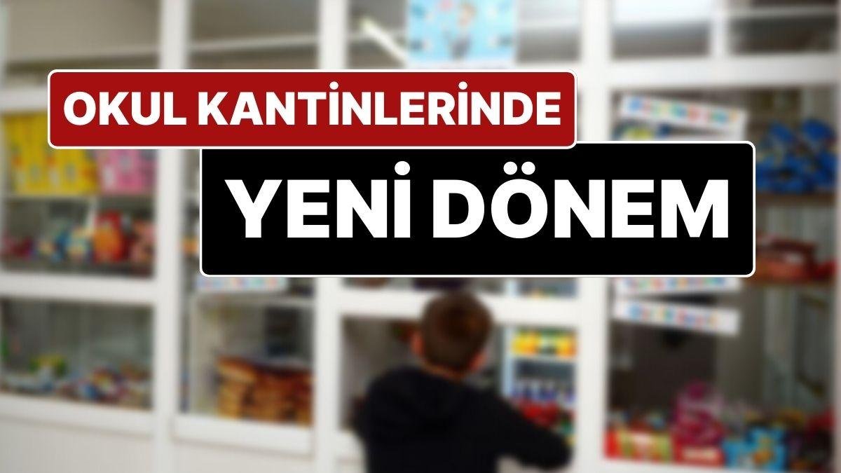 Okul Kantinlerinde Yeni Dönem: Haftanın Bir günü Çorba ve Meyve Satılacak