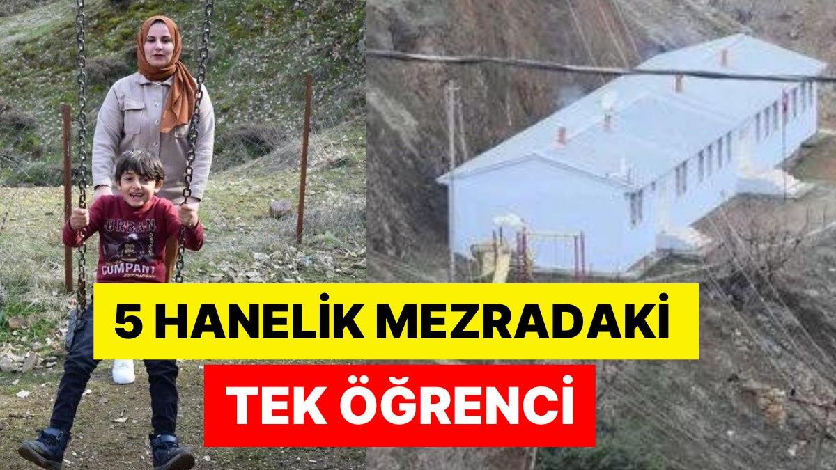 Okulda Tek Başına: Sadece 8 Yaşındaki İsmail, Eğitim Görüyor