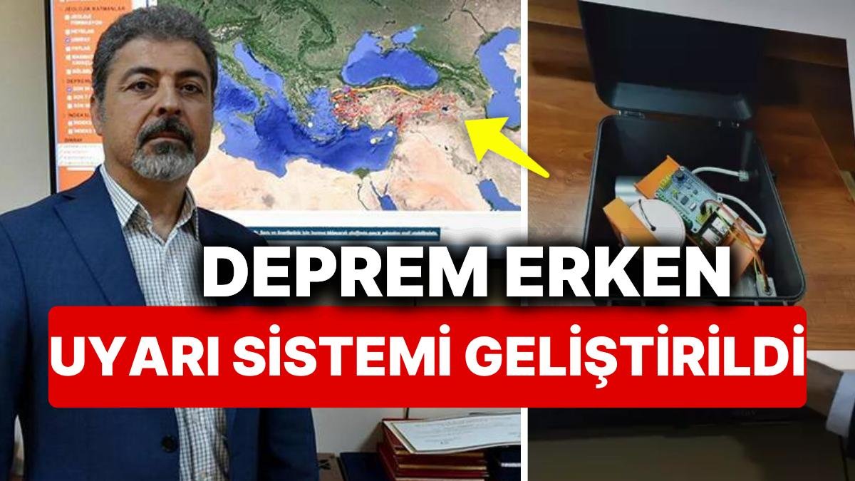Prof. Dr. Hasan Sözbilir Duyurdu: Deprem Erken Uyarı Sistemi Geliştirildi! 12 AFAD İstasyonuna Yerleştirilecek