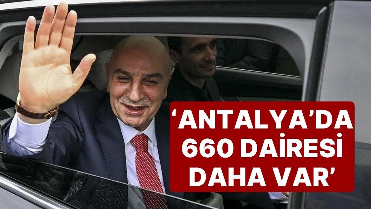 Turgut Altınok Mal Varlığını Eksik Açıkladı İddiası: ‘Antalya’da 660 Dairesi Daha Var’