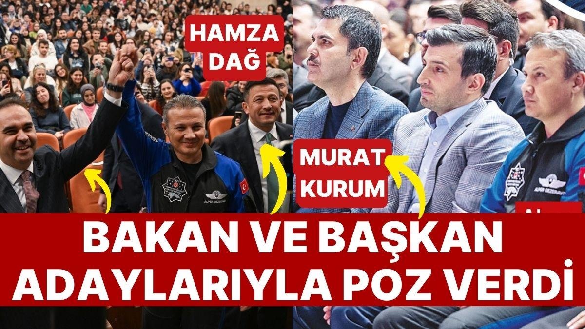 Türkiye’nin İlk Astronotu Alper Gezeravcı’nın ‘Gençlik Buluşmalarında’ AK Parti Rüzgarı!