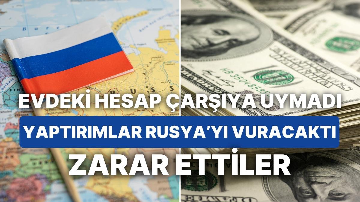 Yaptırımlar Rusya’yı Vuracaktı: Ülkeden Çıkan Dev Şirketler Zarar Yazdı
