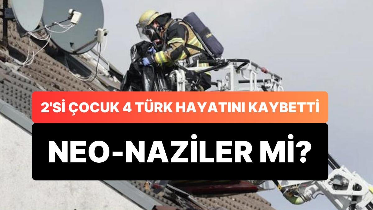 Yine Solingen Yine Yangın Faciası: 2’si Çocuk 4 Türk Yangında Hayatını Kaybetti