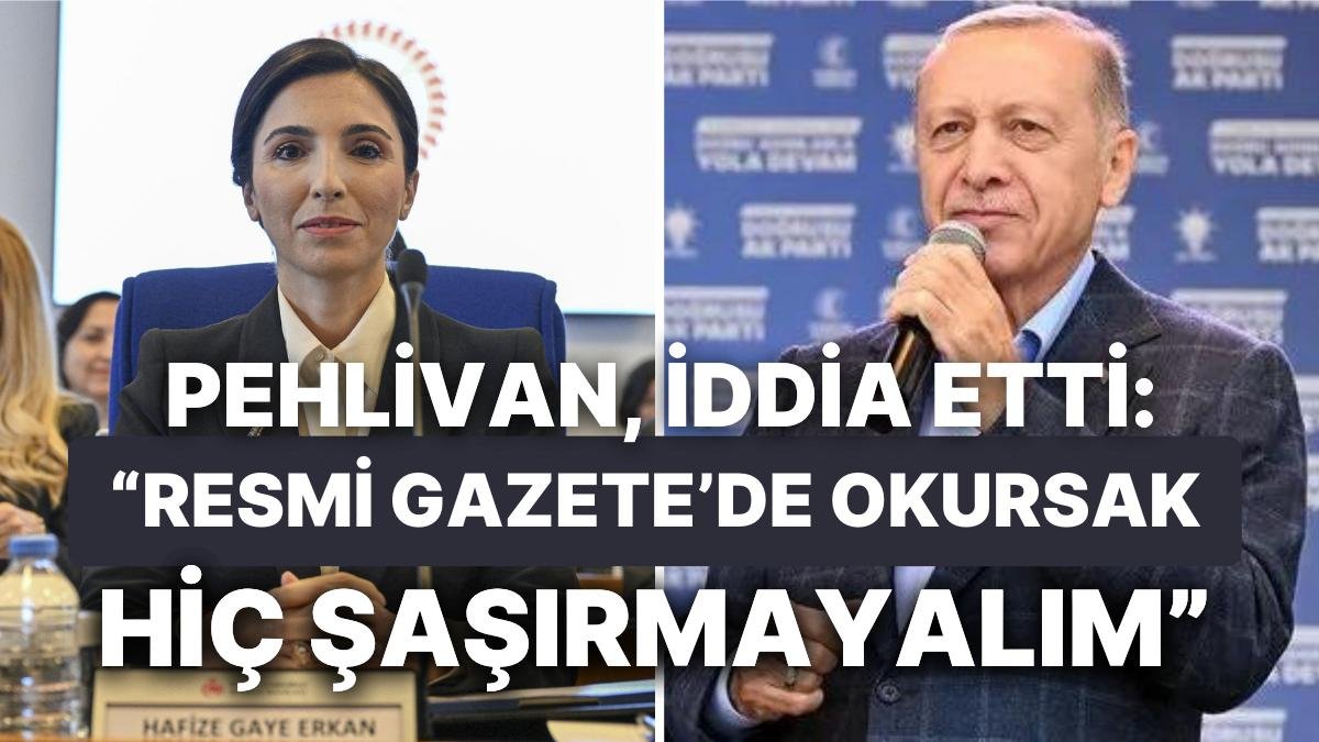 Barış Pehlivan’dan Eski Merkez Bankası Başkanı Hafize Gaye Erkan’a “Yeni Görev” İddiası