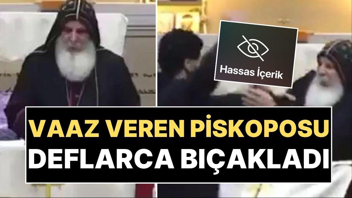 Dehşet Anları Kamerada: Sidney’de Bu Kez Vaaz Veren Piskopos Defalarca Bıçakladı!