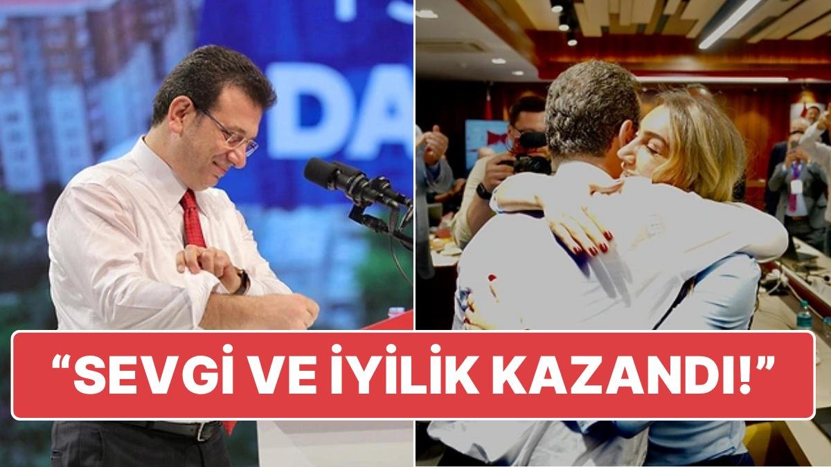 Ekrem İmamoğlu’nun Önde Götürdüğü Seçimde Eşi Dilek İmamoğlu Erken Kutlama Yaptı: “Sevgi ve İyilik Kazandı!”
