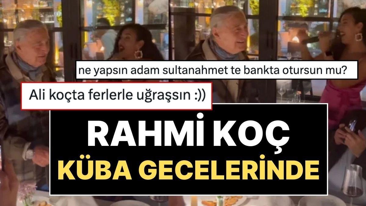 Rahmi Koç Küba Gecelerinde: Dansı Sosyal Medyada Gündem Oldu