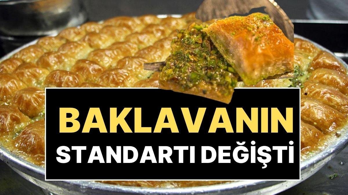 Tadı Farklı Gelirse Şaşırmayın: TSE’den Baklava Güncellemesi