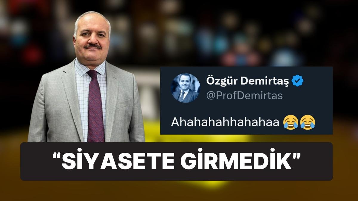 Taksiciler Odası Başkanı Eyüp Aksu’nun “Siyasete Girmedik” Sözlerine Özgür Demirtaş Gülmekten Katıldı