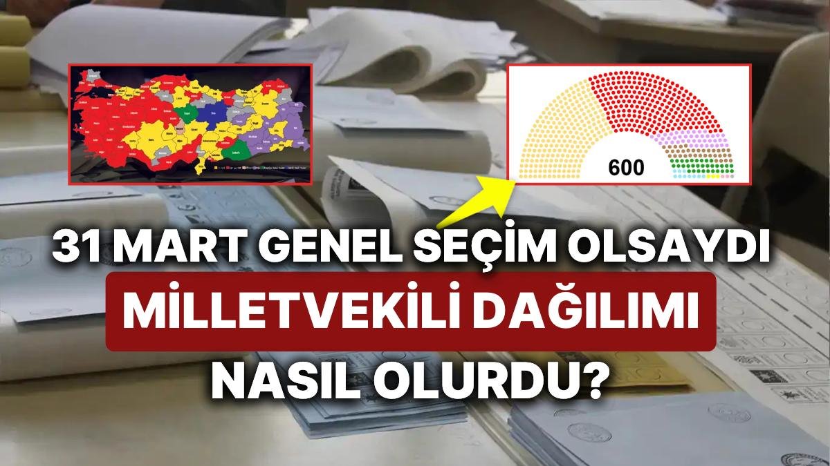 Yerel Seçimden Sonra Merak Ediliyordu: 31 Mart Seçimleri, Genel Seçim Olsa Milletvekili Dağılımı Nasıl Olurdu?