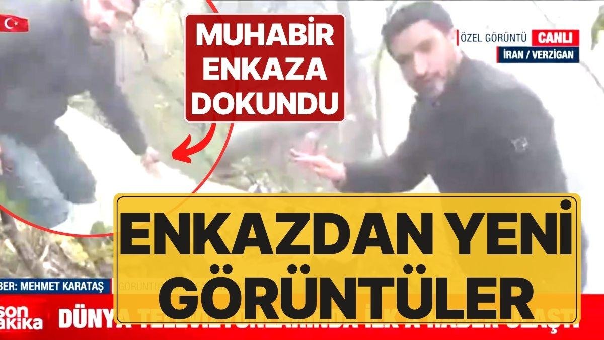 A Haber, İbrahim Reisi’nin Helikopter Enkazından Canlı Yayın Yaptı
