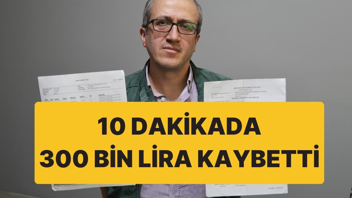 Dolandırıcılar Uyurken Telefonunu Hackledi: 10 Dakikada 300 Bin Lira Kaybetti