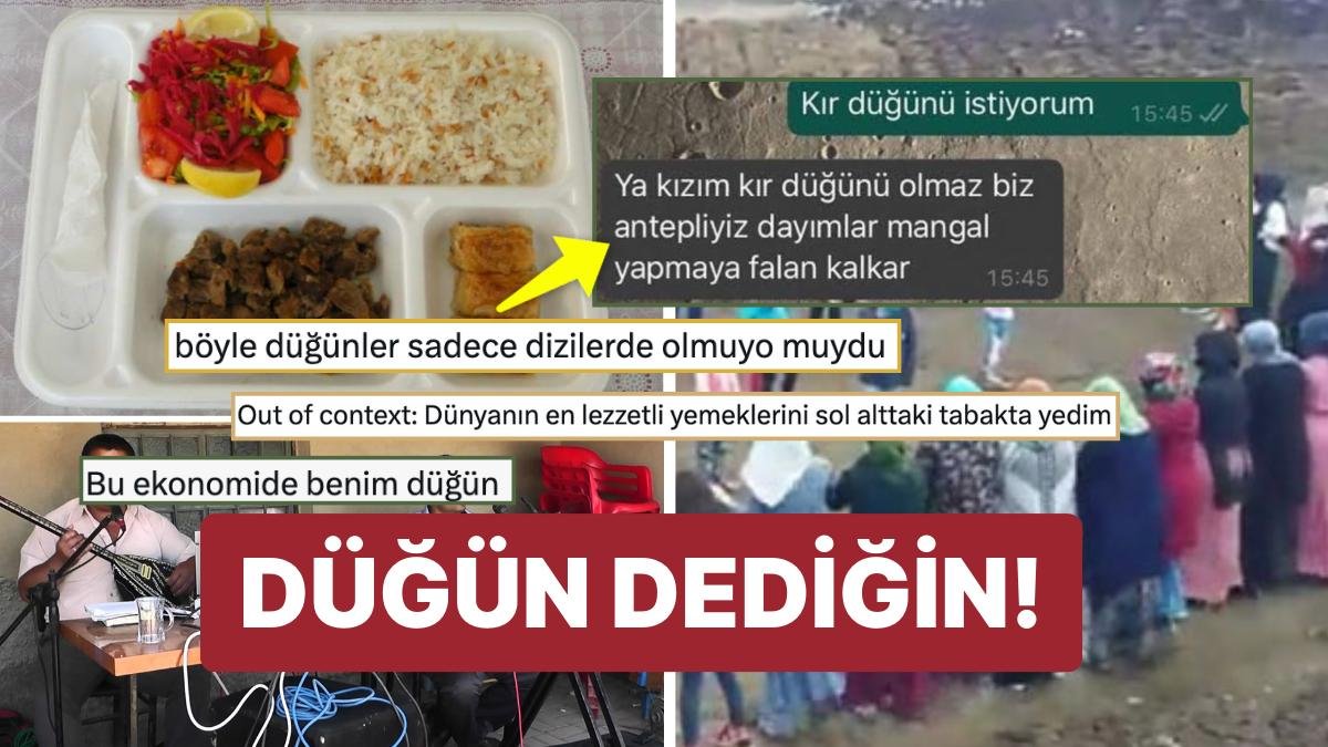 Düğün Sezonu Açılmadan Tartışması Başladı! Sosyal Medyadaki Kır Düğünü ‘Biz Bu Kültüre Aşığız’ Dedirtti!