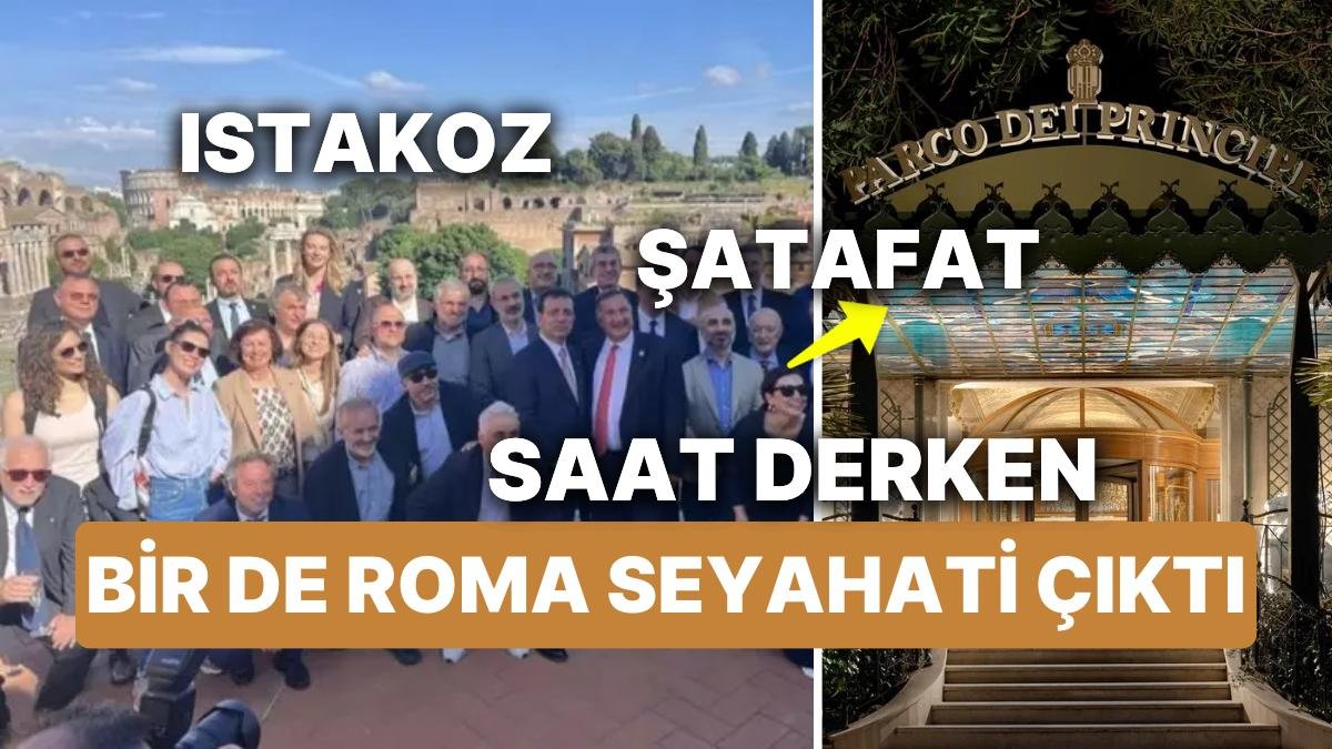 Ekrem İmamoğlu’nun Roma Çıkarmasına Tepkiler: İsmail Saymaz’ın ‘Romadan Sevgilerle’ Paylaşımı Dikkat Çekti!