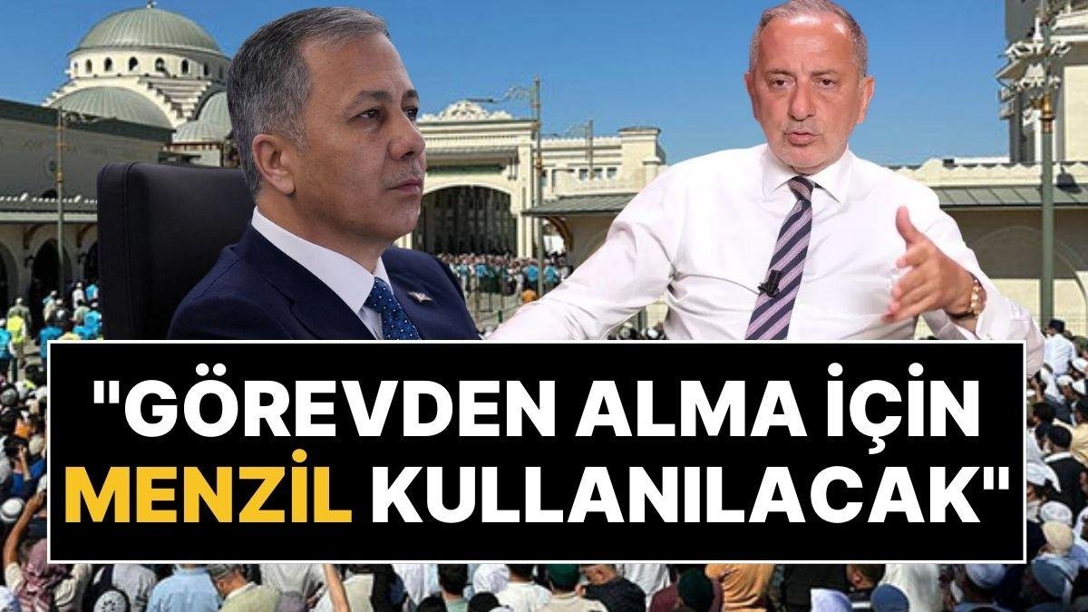 Fatih Altaylı’dan ‘Menzil Tarikatı’ İddiası: “Ali Yerlikaya’yı Görevden Almak İçin Kullanılacak”