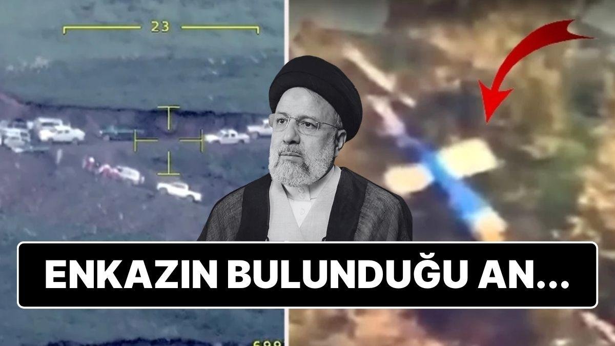 İran Cumhurbaşkanı Reisi’nin Düşen Helikopterinin Enkazının İlk Bulunma Anı Ortaya Çıktı