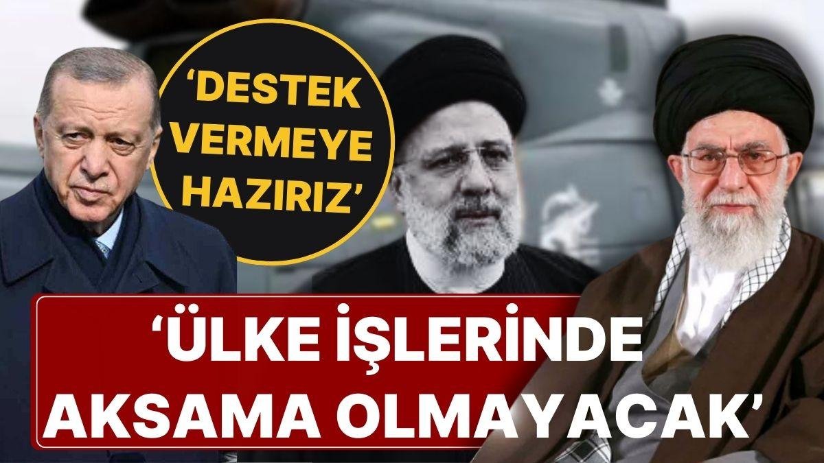 İran ve Türkiye’den Reisi’nin Helikopter Kazası Sonrası İlk Açıklama: ‘Ülke İşlerinde Aksama Olmayacak’