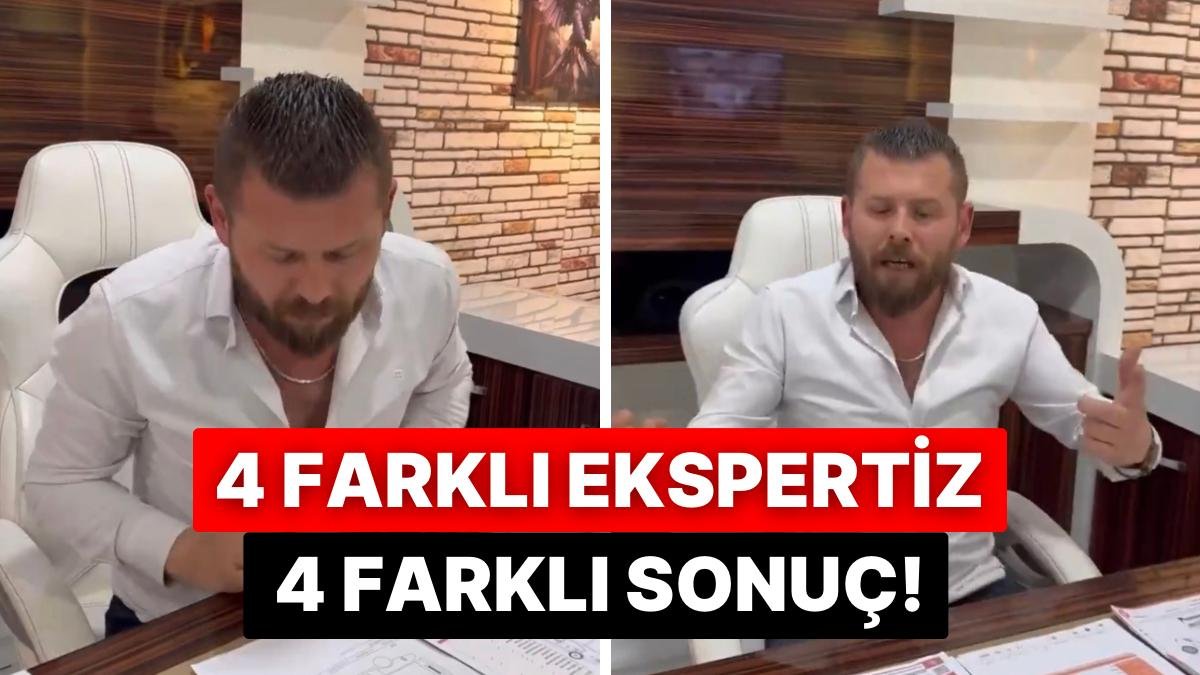 Satın Aldığı Aracı 4 Farklı Ekspere Gösteren Adam Birbirinden Farklı Sonuçlar Alınca Kafalar Karıştı