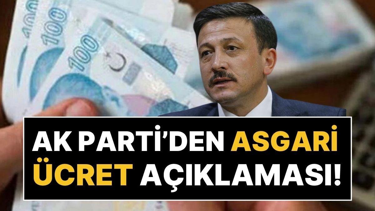 AK Parti Genel Başkan Yardımcısı Hamza Dağ’dan Asgari Ücret Açıklaması