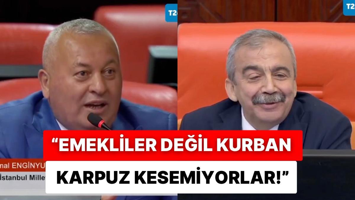 DP’li Cemal Enginyurt Emekliler Adına İsyan Etti “Emekliler Değil Kurban, Karpuz Kesemiyorlar”