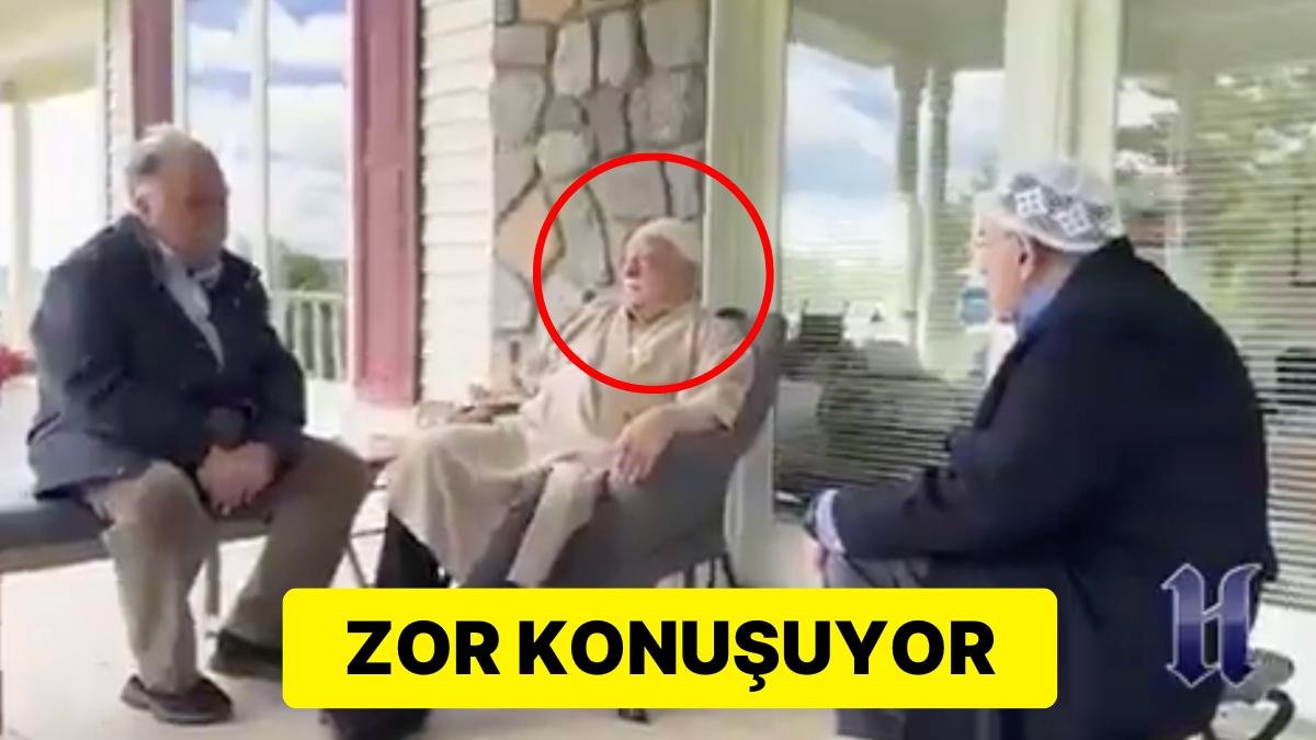 FETÖ Elebaşı Fethullah Gülen’in Yayınlanan Son Görüntüsünde Güçlükle Konuşması Dikkat Çekti