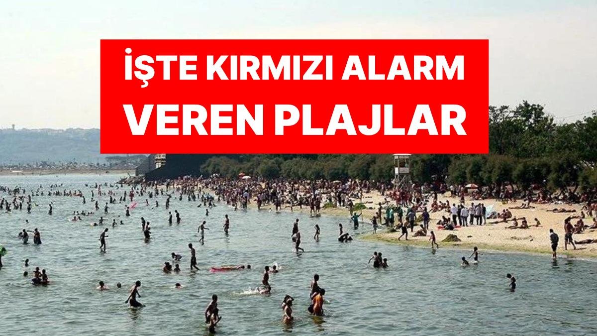 İstanbul’da Denize Girenlere Kötü Haber: Bazı Plajlar ‘Kırmızı Alarm’ Veriyor