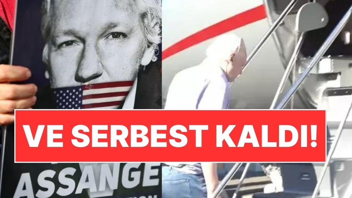 Julian Assange ABD ile Anlaşma Sonrası Özgürlüğüne Kavuştu